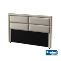 Cabeceira Queen New York 1.62 Suede Marfim - Probel